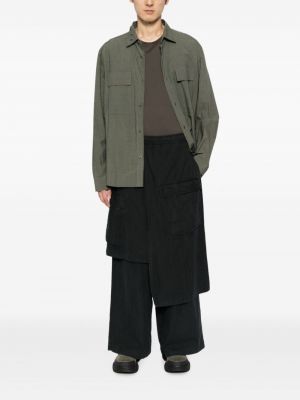 Pantalon cargo asymétrique Maharishi noir