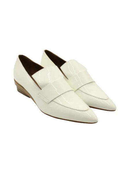 Calzado de cuero retro Hermès Vintage blanco