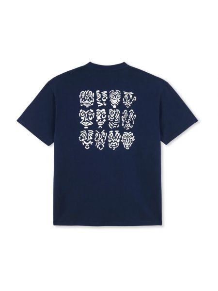 Camisa de algodón skate & urbano Polar Skate Co. azul