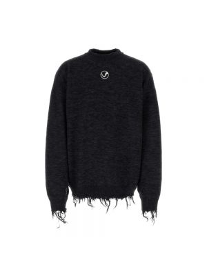 Sweter oversize Vetements czarny