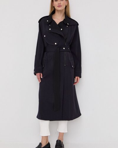 Oversized vlněný kabát Victoria Beckham