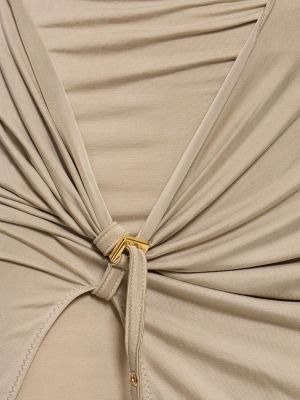 Spódnica Jacquemus khaki