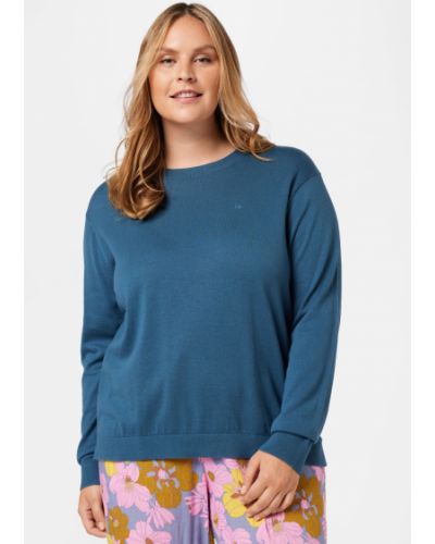 Пуловер Calvin Klein Curve виолетово