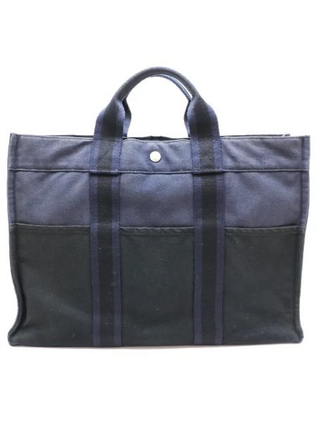 Retro shopper handtasche Hermès Vintage blau