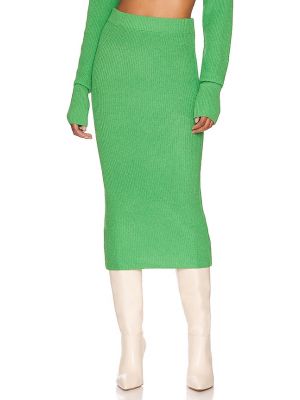 Pletená sukně Sndys - Zelená