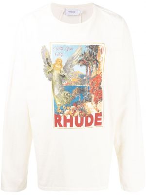 Trykt t-skjorte Rhude