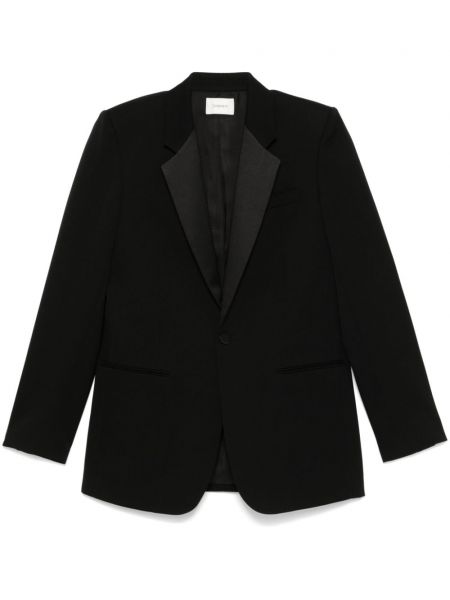 Lang blazer Saint Laurent sort