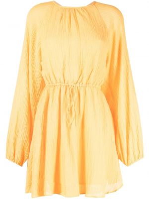 Φόρεμα Faithfull The Brand κίτρινο