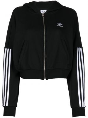 Zip hettegenser Adidas svart