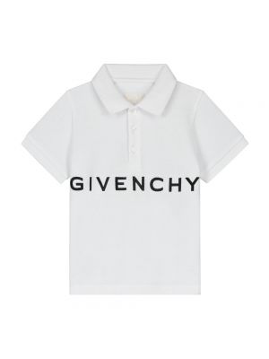 Polo z krótkim rękawem Givenchy biała