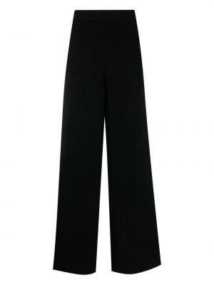 Vlněné kalhoty Ballantyne černé