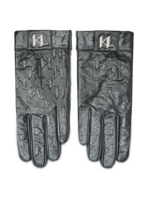 KARL LAGERFELD Dámske rukavice 226W3602  - čierna