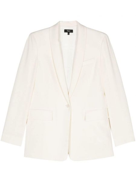 Crepe blazer Theory hvid