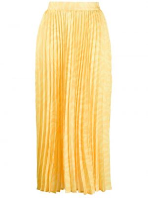Falda midi The Andamane amarillo