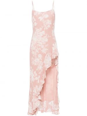 Макси рокля Reformation розово