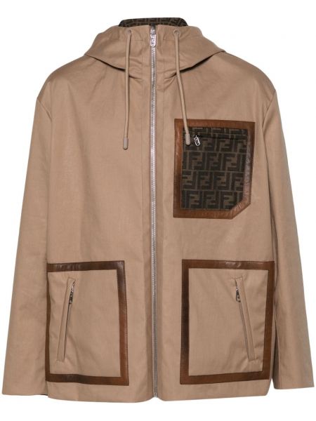 Parka med lommer Fendi