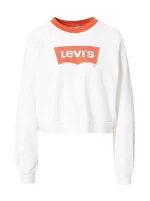 Ρετρό μπλούζα Levi's λευκό