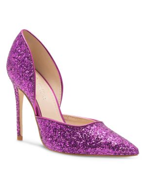 Полуотворени обувки с ток с ток Marc Fisher розово