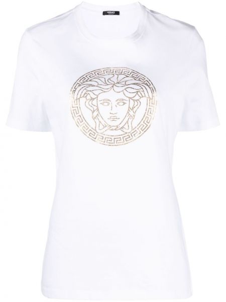 T-shirt di cotone Versace