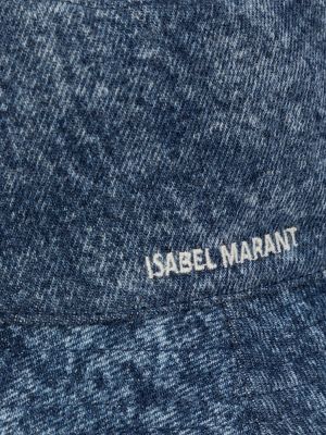 Kapelusz Isabel Marant niebieski