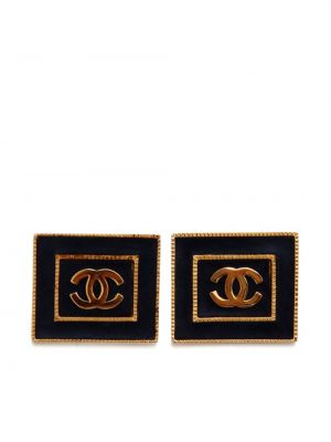 Orecchini Chanel Pre-owned nero