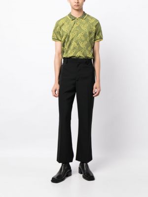 Žakardinis medvilninis polo marškinėliai Vivienne Westwood geltona