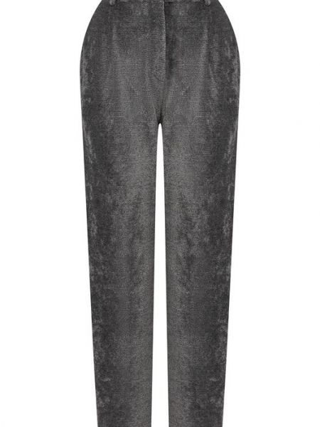 Серые брюки из вискозы Giorgio Armani