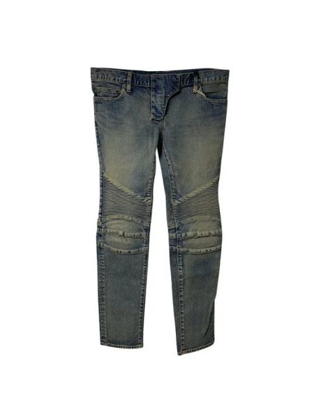 Jeans en coton Balmain Pre-owned doré