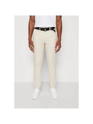 Pantalones chinos slim fit Calvin Klein beige