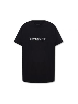 Chemise en coton oversize Givenchy noir