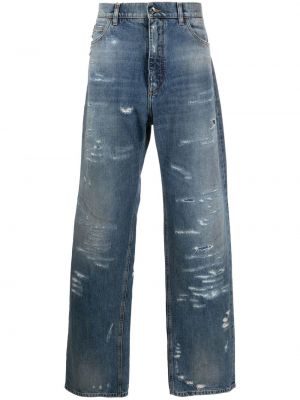 Nødlidende jeans Dolce & Gabbana blå