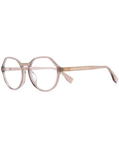 Brýle Fendi Eyewear béžové