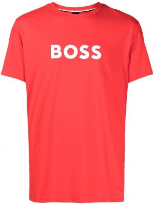 T-shirt Boss röd