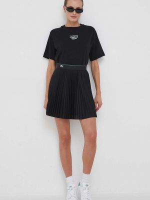Mini sukně Lacoste černé