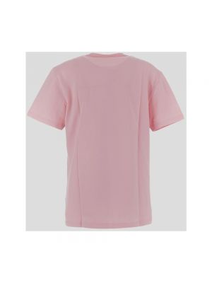 Camiseta de algodón Versace rosa