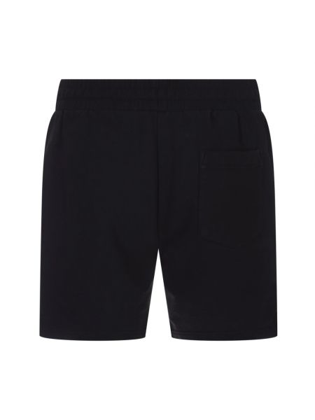 Pantalones cortos con bordado Casablanca negro