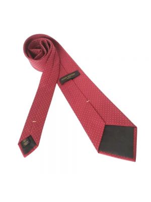 Krawat Louis Vuitton Vintage czerwony