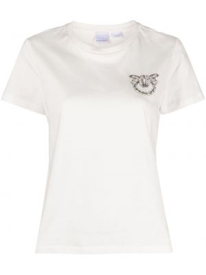 T-shirt en coton Pinko blanc