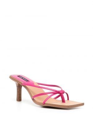 Kožené sandály Senso růžové