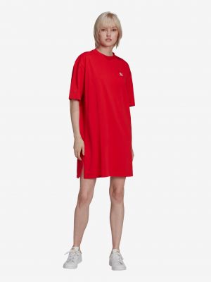 Obleka Adidas rdeča