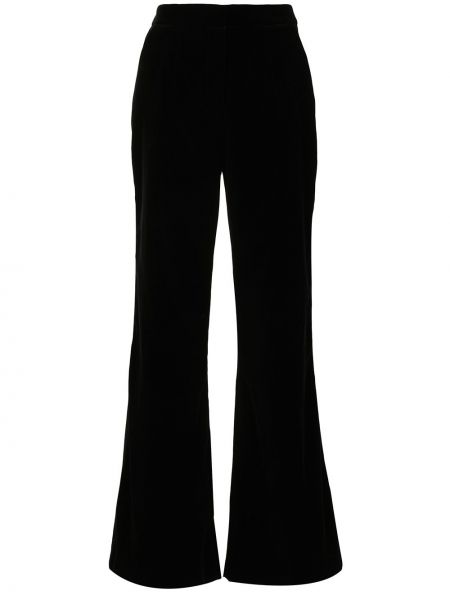 Pantalones de cintura alta Costarellos negro