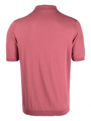 Medvilninis polo marškinėliai Nuur rožinė