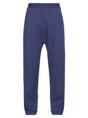 Pantalones de algodón Mint azul