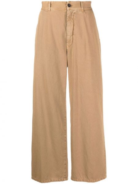 Pantaloni baggy Incotex marrone