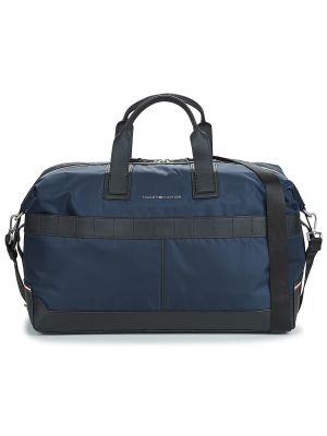 Cestovní taška z nylonu Tommy Hilfiger modrá