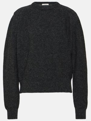 Vlněný svetr Lemaire černý