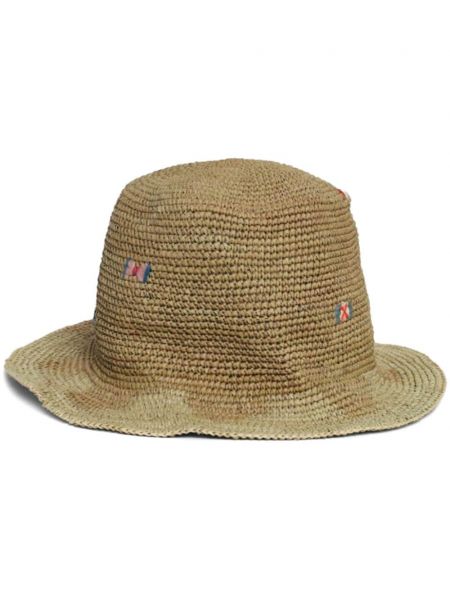 Ψάθινο καπέλο Nick Fouquet μπεζ