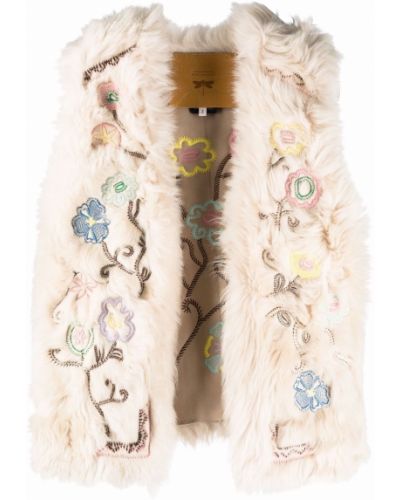 Floral pelsvest Dorothee Schumacher