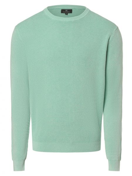 Sweter bawełniany Nils Sundström zielony