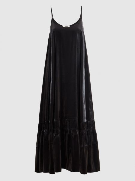 Атласна сукня Aeron чорна